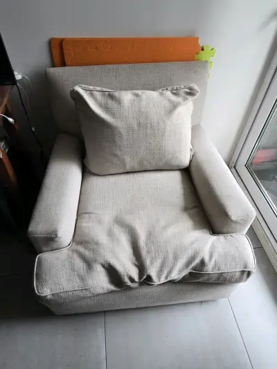 Sillón clásico de plumas - miniatura 1