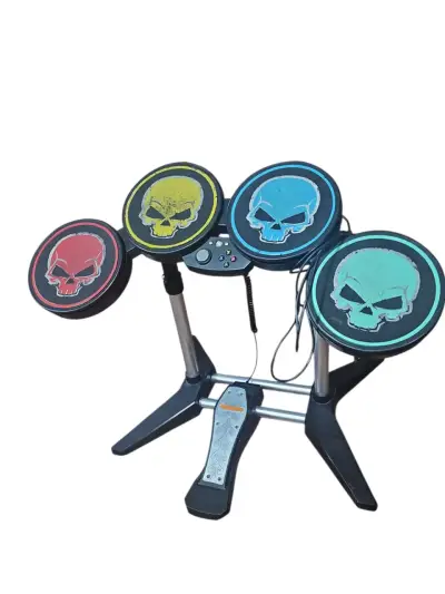 Batería de juego Rock Band xbox 360 - miniatura 1