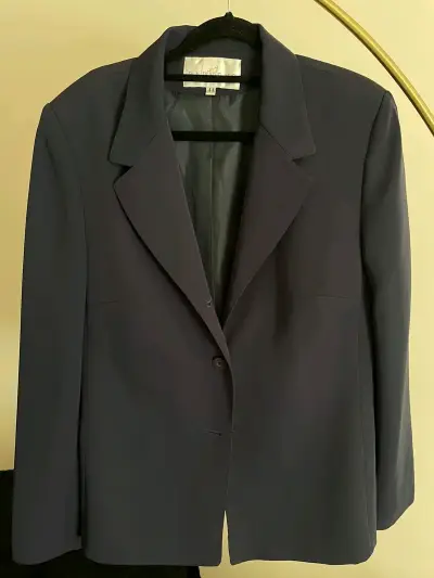 Blazer azul  para mujer - miniatura 2
