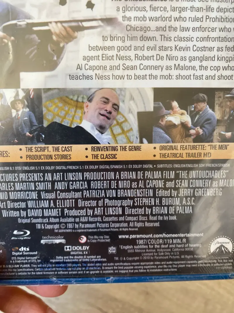 Blu-ray The Untouchables (Los intocables) - 3