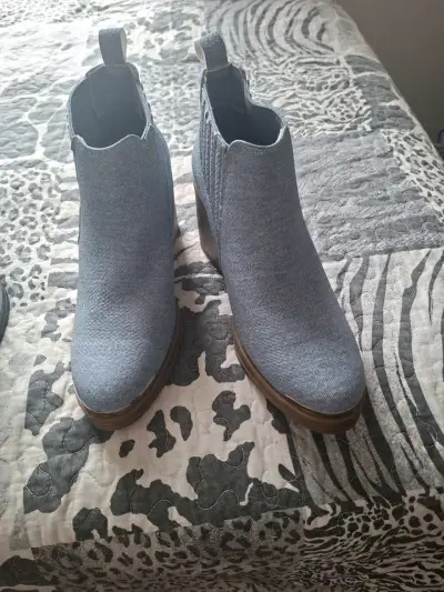 Botines negros de cuero y negro - miniatura 3