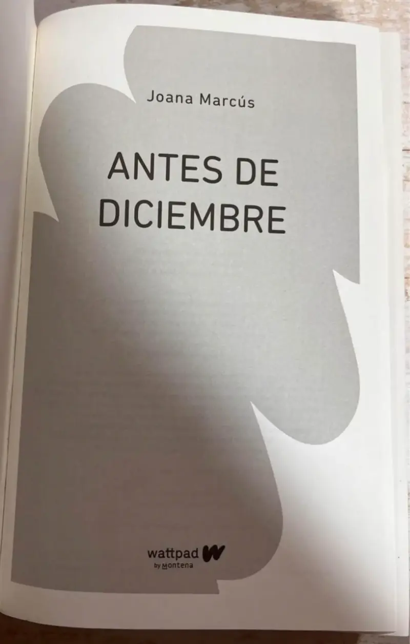 Libro Antes de diciembre - 3