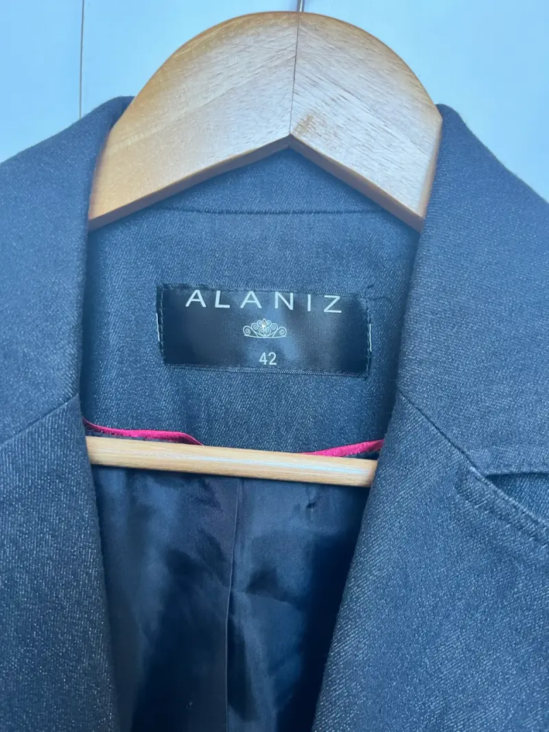 Blazer azul Alaniz talla 42 - 2