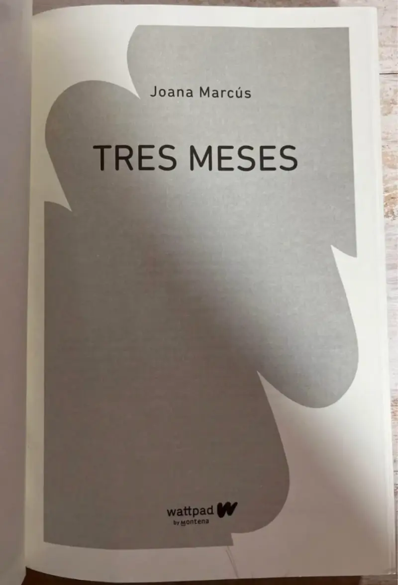 Libro Tres Meses Joana Marcús - 3