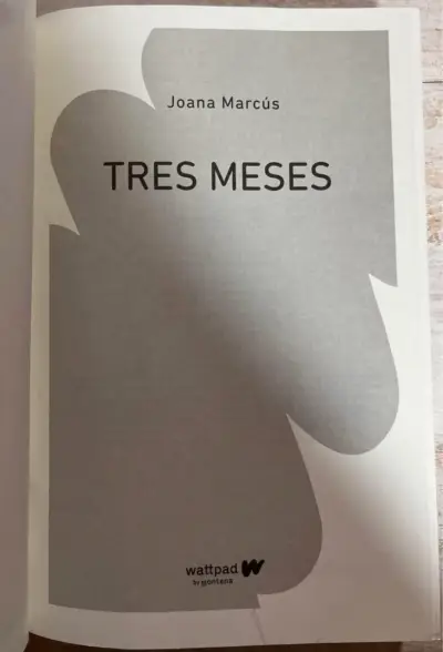 Libro Tres Meses Joana Marcús - miniatura 3