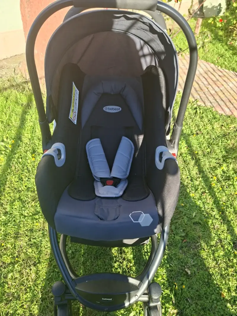 Coche con silla huevito bebe - 4