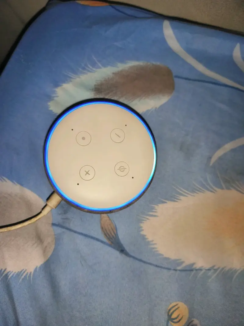 Altavoz inteligente blanco Alexa - 1