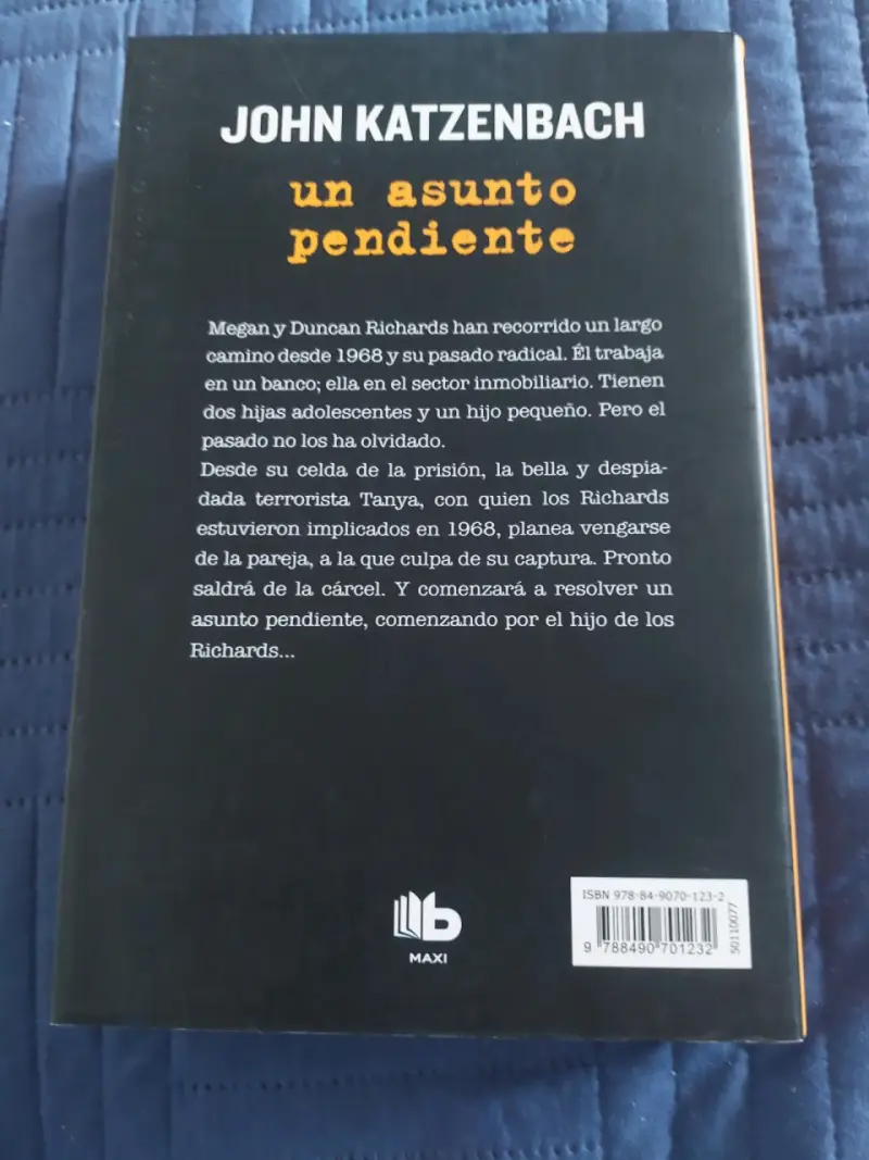 Libro 'Un asunto pendiente' de John Katzenbach - 2