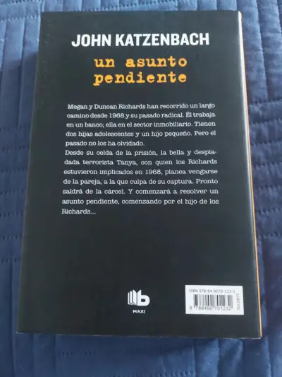 Libro 'Un asunto pendiente' de John Katzenbach - miniatura 2