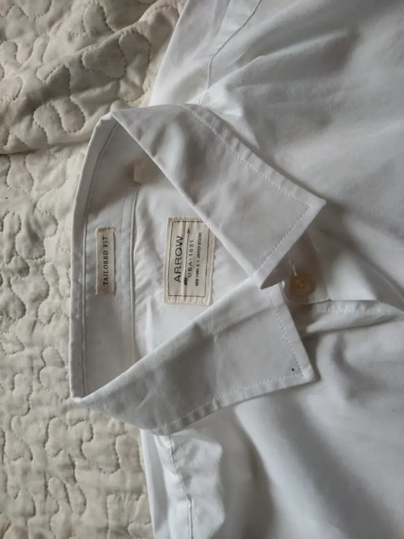 Camisa blanca de hombre - 3