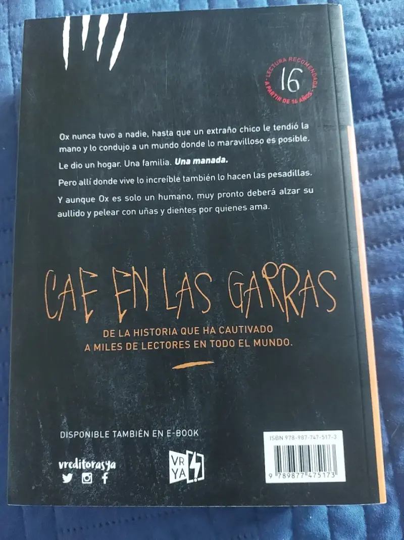 Libro 'La canción del lobo' - 2