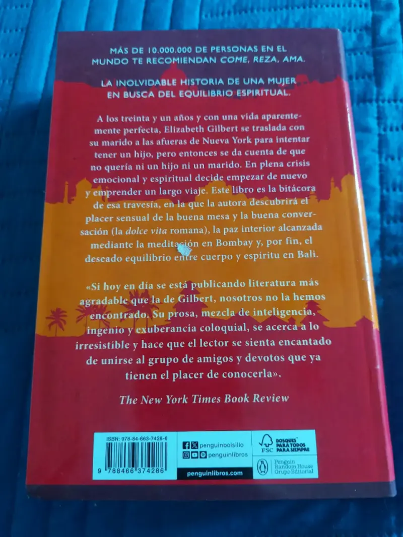 Libro 'Come Reza Ama' - Edición Limitada - 2