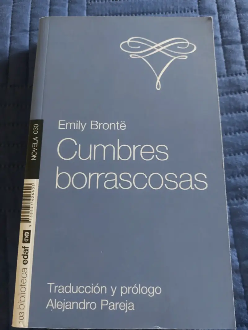Libro 'Cumbres borrascosas' Emily Brontë - 1