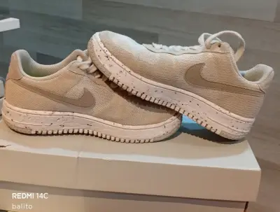 Zapatillas Nike Air Force beige - miniatura 2