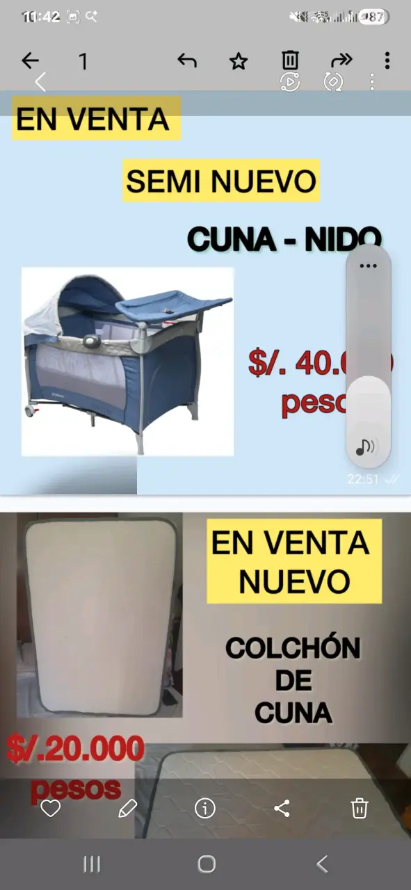 Silla de comer portátil - 2
