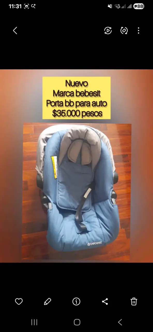 Silla de comer portátil - 4