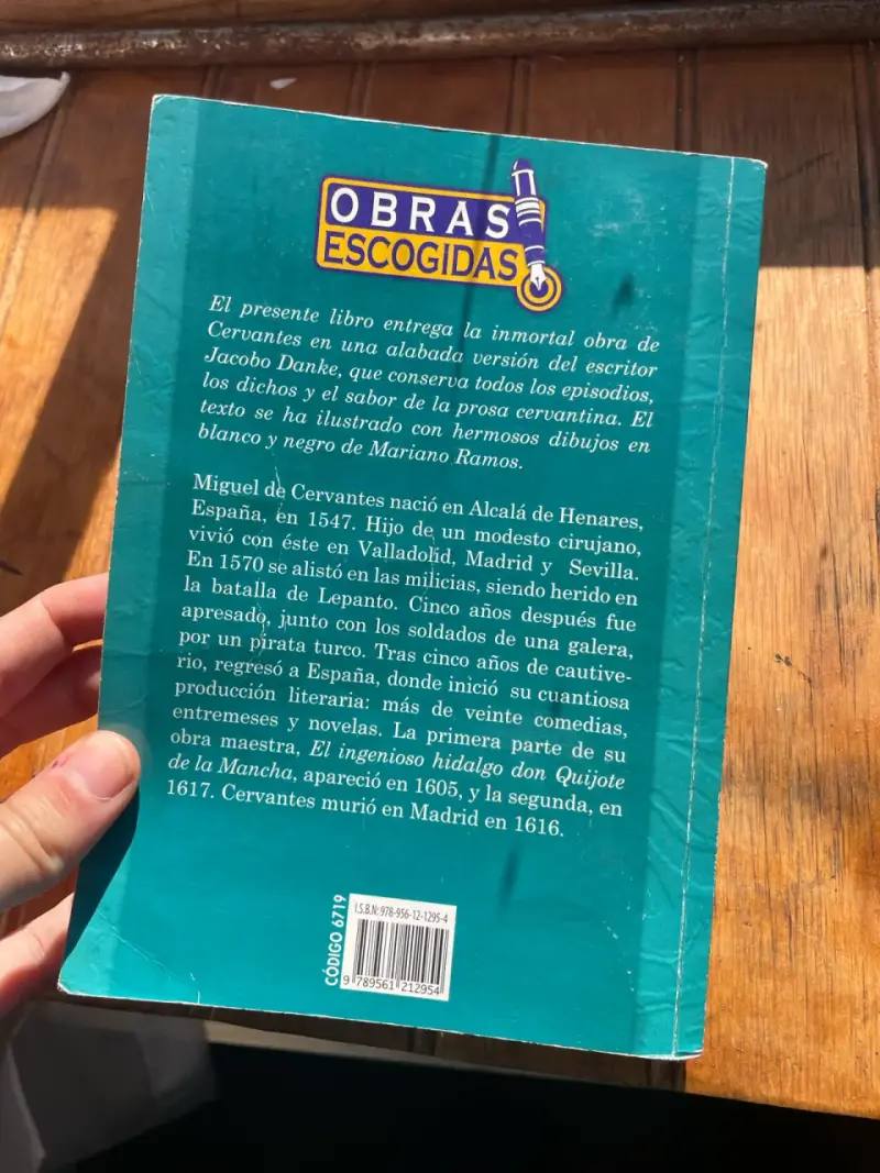 Libro ‘Don Quijote de la Mancha” - 2
