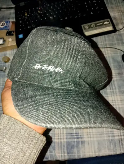Gorra de mezclilla gris - miniatura 1