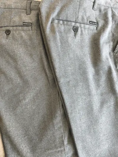 Pantalones de colegio gris hombre - miniatura 1