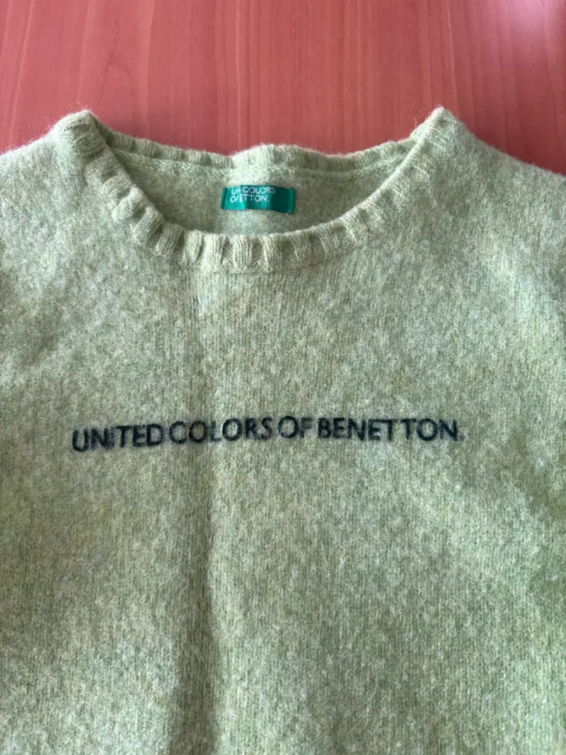 Suéter verde United Colors of Benetton - 2