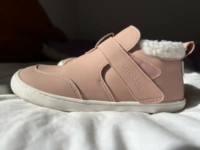 Zapatillas rosa con forro de lana - 3