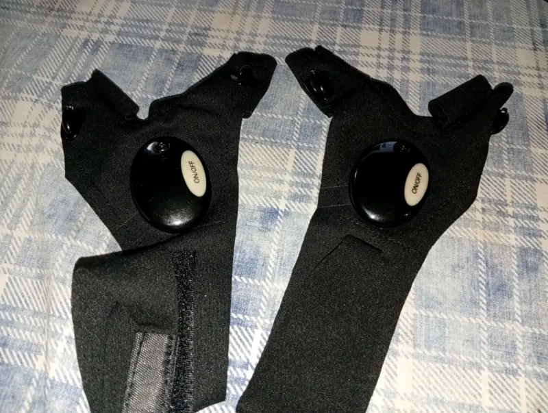 Guantes con linterna led - 2