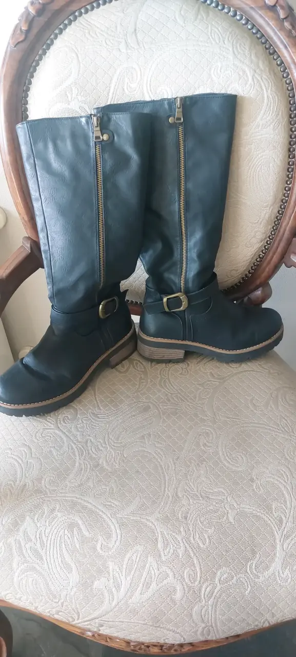 Botas de cuero negras - 3