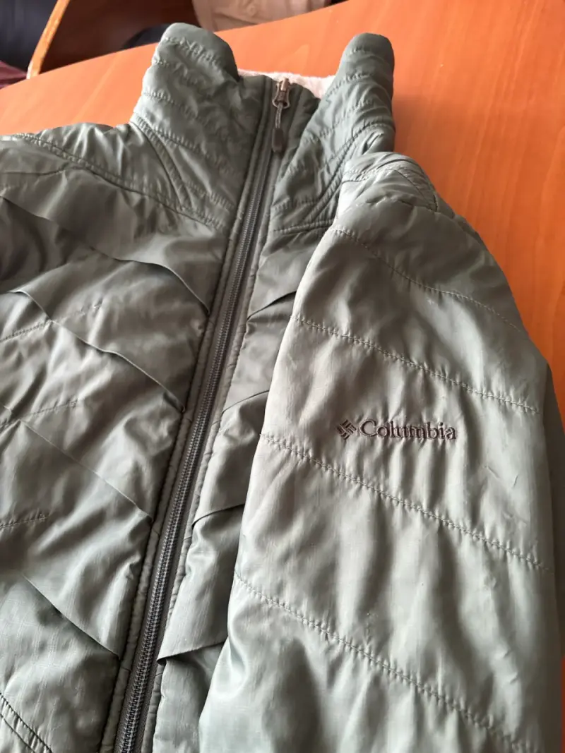 Chaqueta Columbia acolchada verde mujer - 2