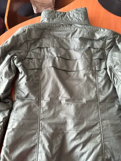 Chaqueta Columbia acolchada verde mujer - miniatura 4
