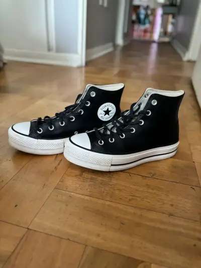 Zapatillas Converse negras altas - miniatura 5