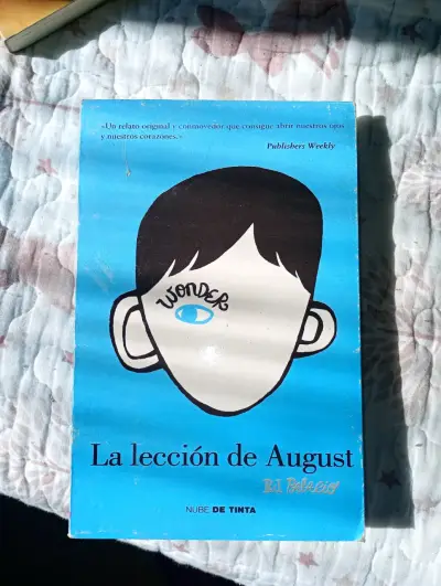 Libro La lección de August - miniatura 1