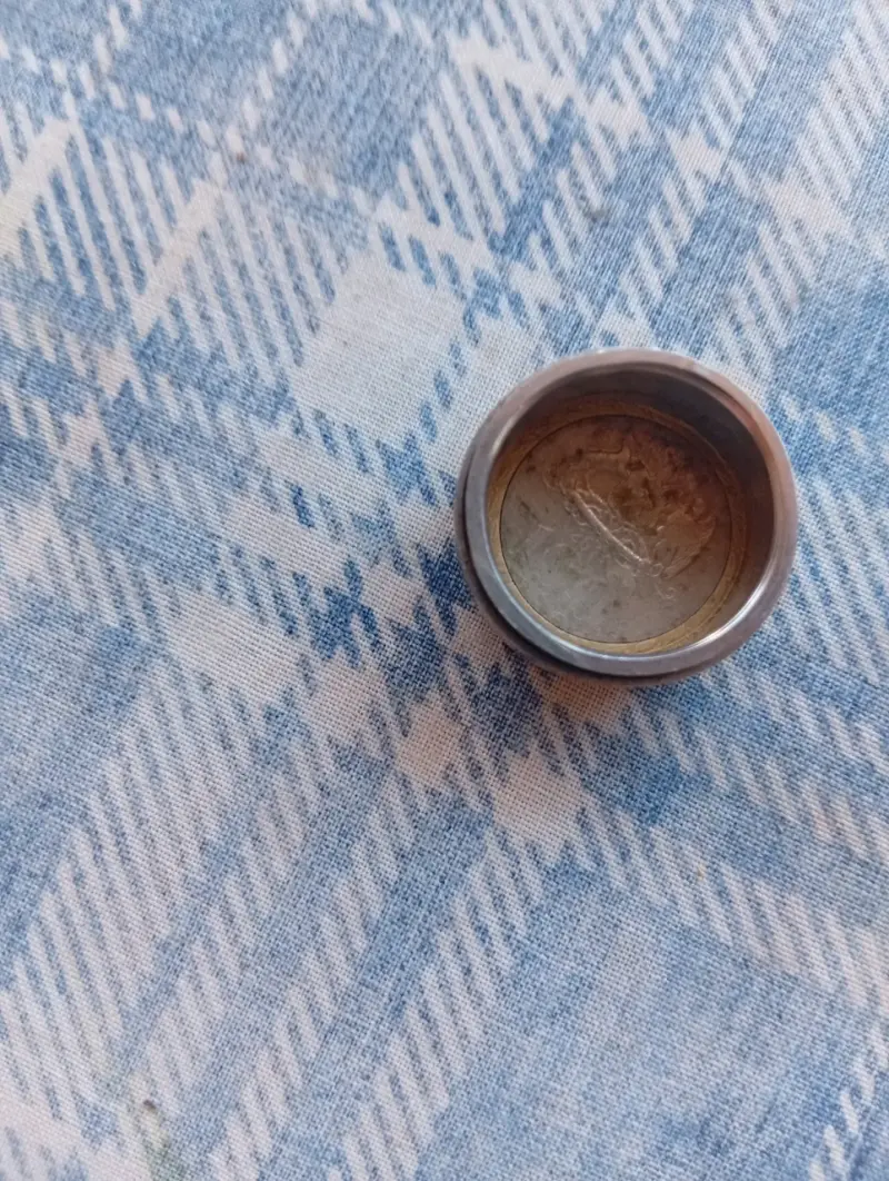 Anillo rotativo (Anti estrés)acero quirúrgico N 21 - 3