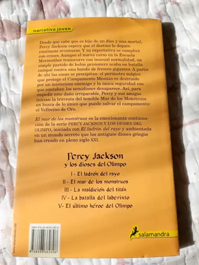 Libro El mar de los monstruos (Percy Jackson II) - miniatura 2