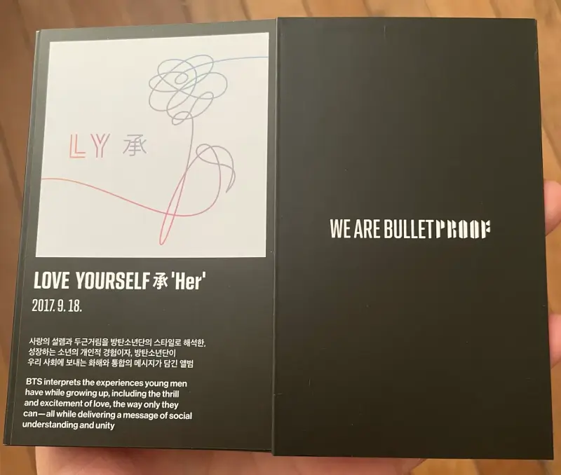 Álbum de música BTS PROOF - 4