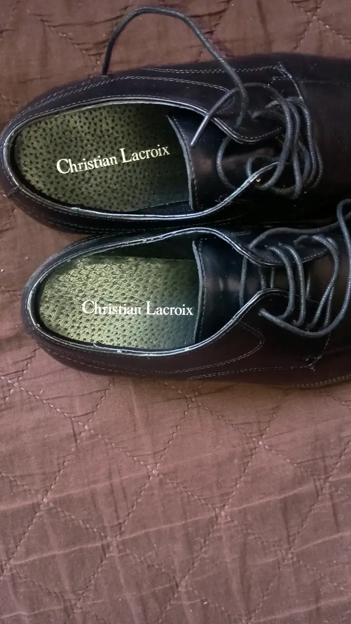 Zapatos de cuero negros para hombre - 3