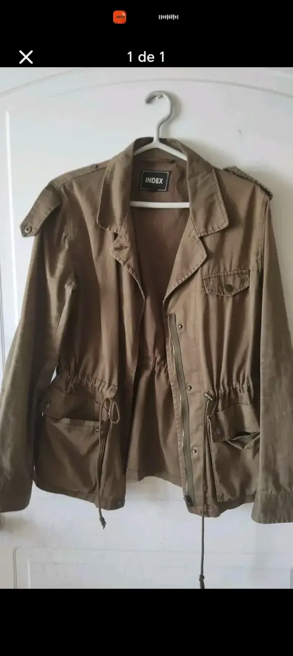 Chaqueta verde militar Index