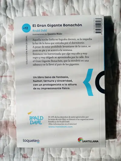 Libro El Gran Gigante Bonachón Ilustrado - miniatura 2