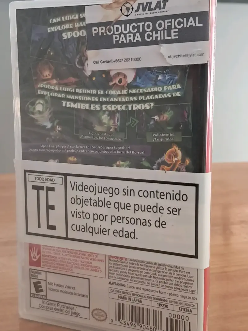 Juego Luigi's Mansion 2 Nintendo Switch
