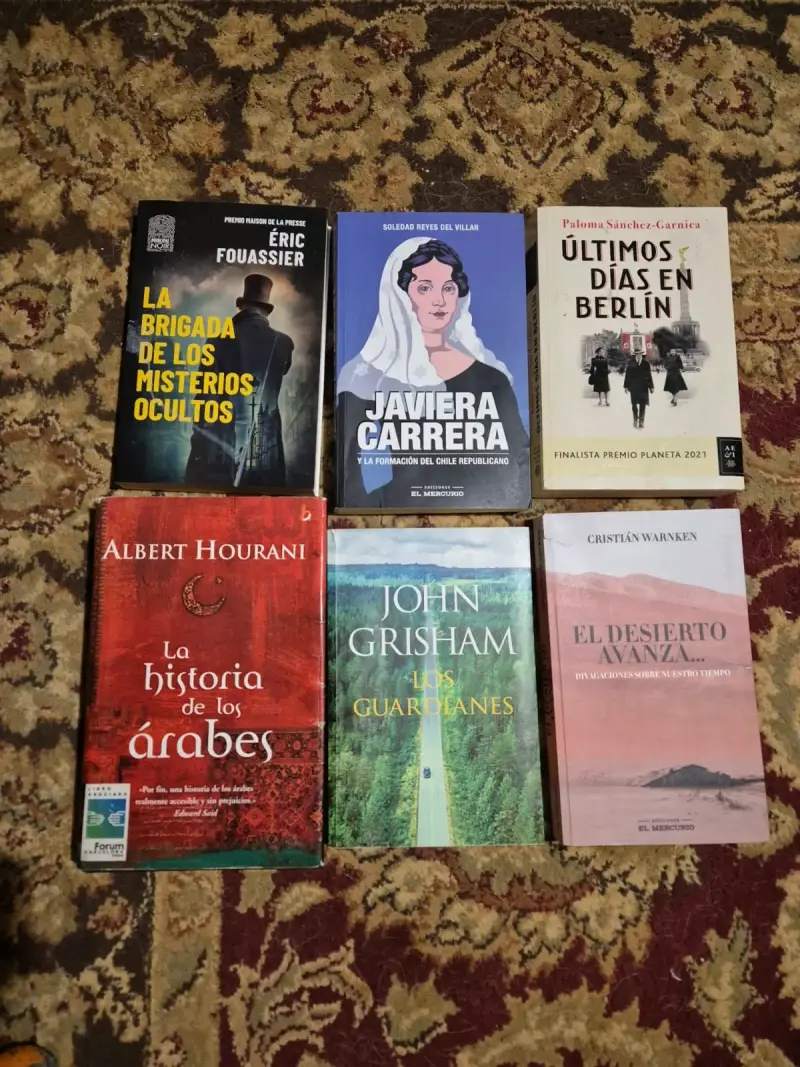 Lote de 6 libros varios autores