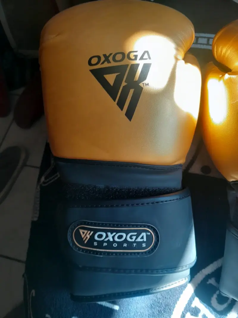 Guantes boxeo Oxoga amarillos - 2