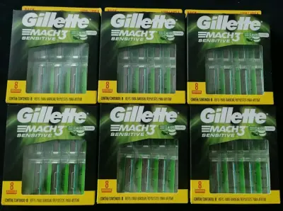 Cuchillas Gillette Mach3 Sensitive - miniatura 1