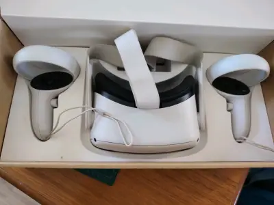 Meta Quest 2 Gafas de realidad virtual blancas - miniatura 2