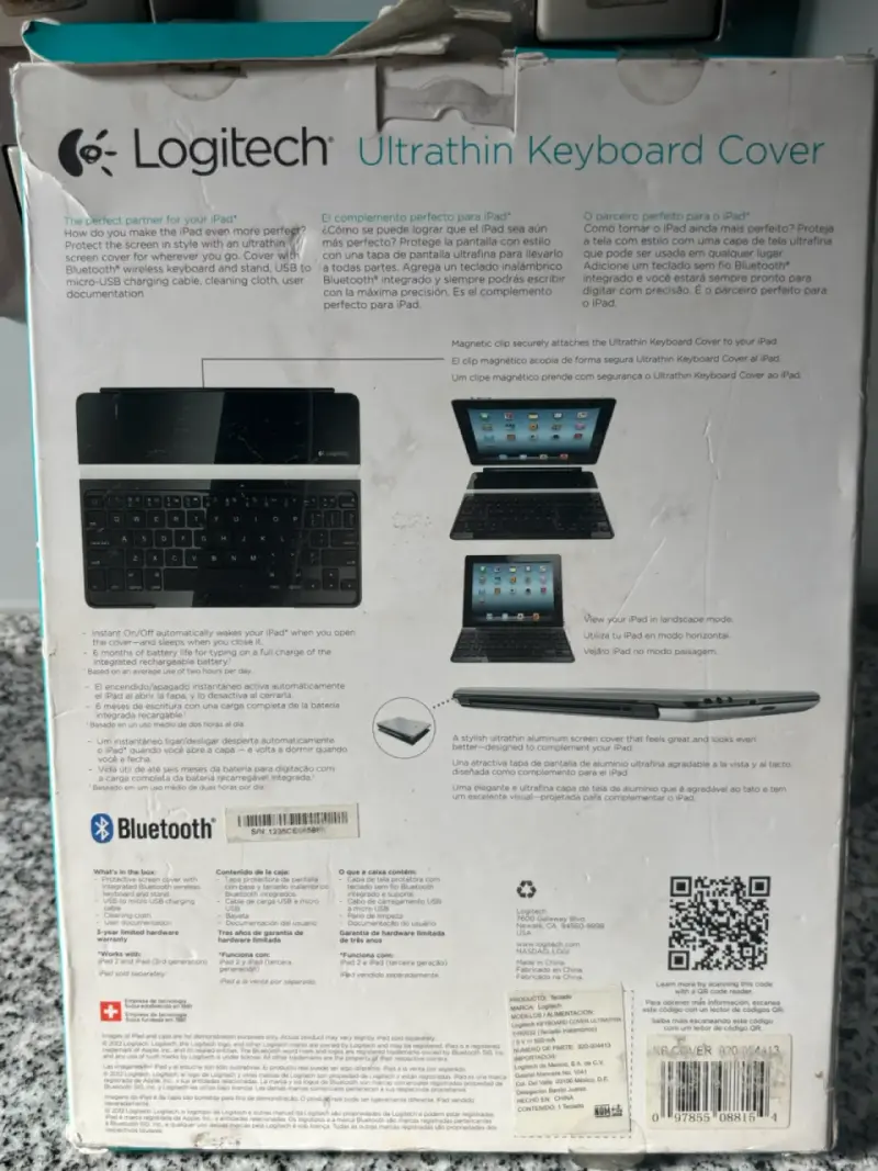 Logitech teclado ultrafino para iPad - 5