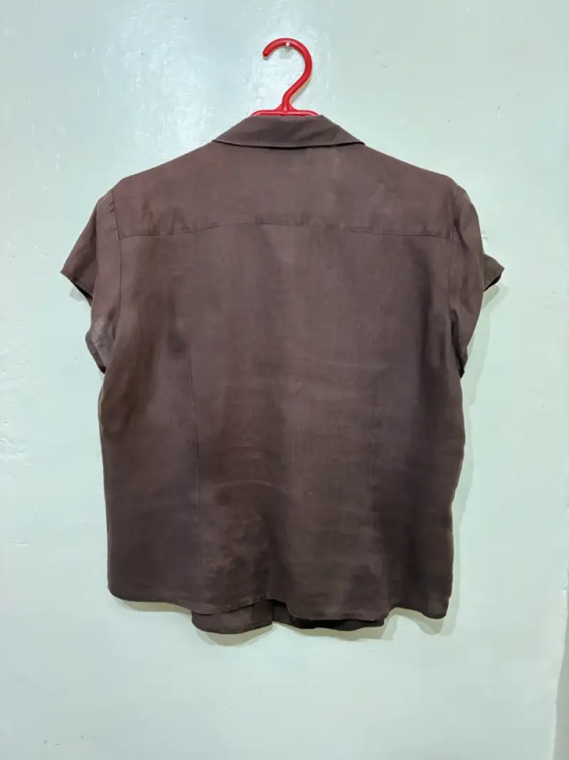 Blusa marrón Basement - 2