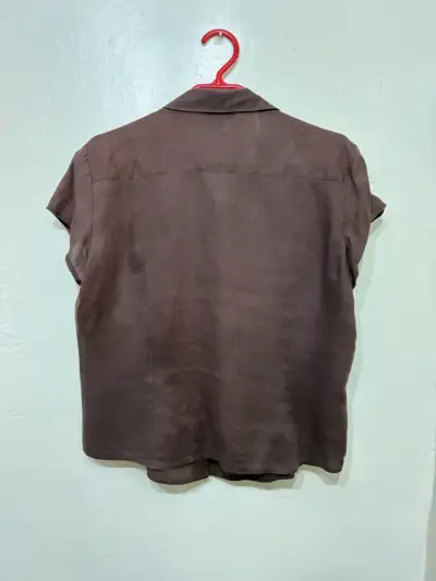 Blusa marrón Basement - miniatura 2