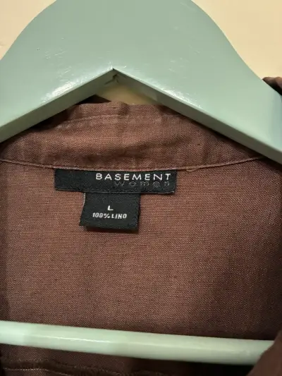 Blusa marrón Basement - miniatura 3