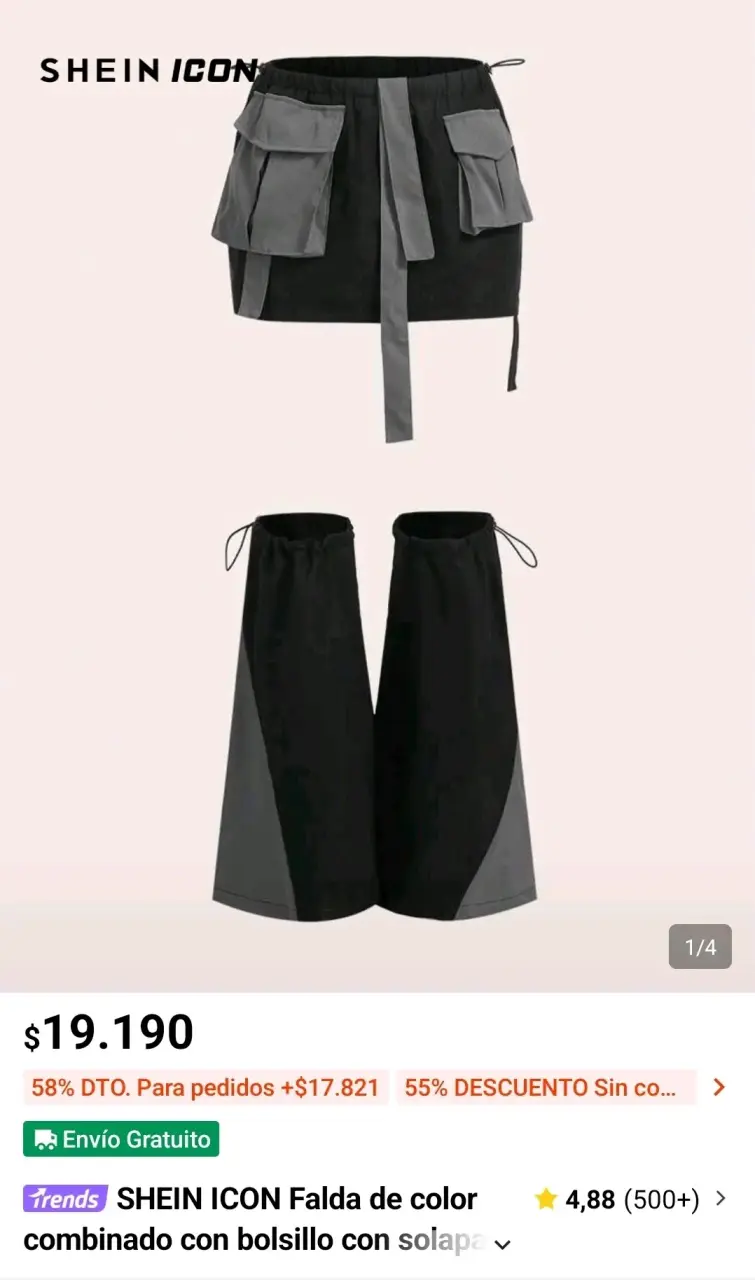 Falda short - 1