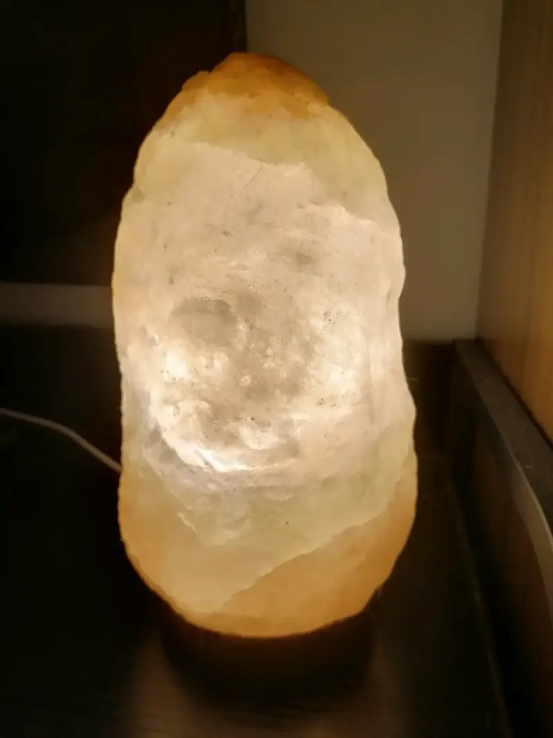 Lámpara de sal del Himalaya - 1