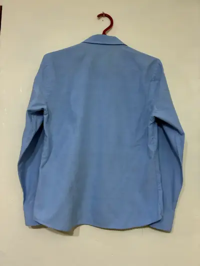 Camisa formal azul hombre - miniatura 2