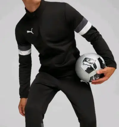 Conjunto deportivo negro Puma - miniatura 1